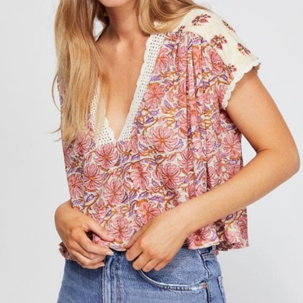 Free People Tea Combo Top